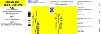 Clonazepam Tablets Usp 2mg Civ (Clonazepam Tablets Usp 2mg Civ)